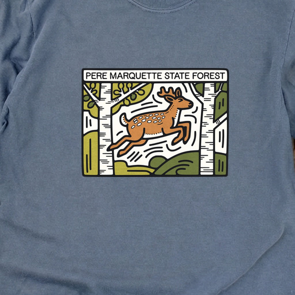 Pere Marquette State Forest Cotton Long Sleeve