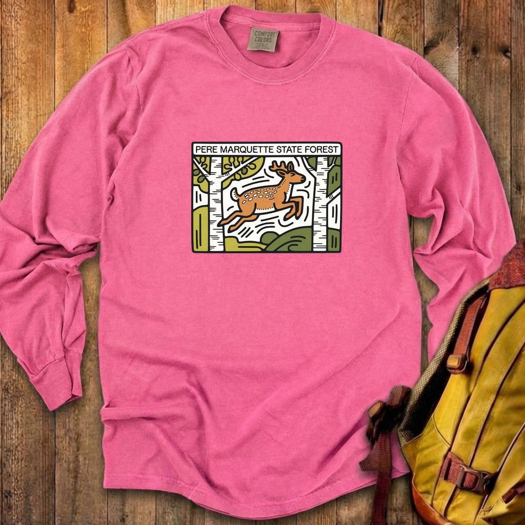 Pere Marquette State Forest Cotton Long Sleeve