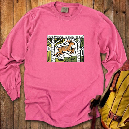 Pere Marquette State Forest Cotton Long Sleeve