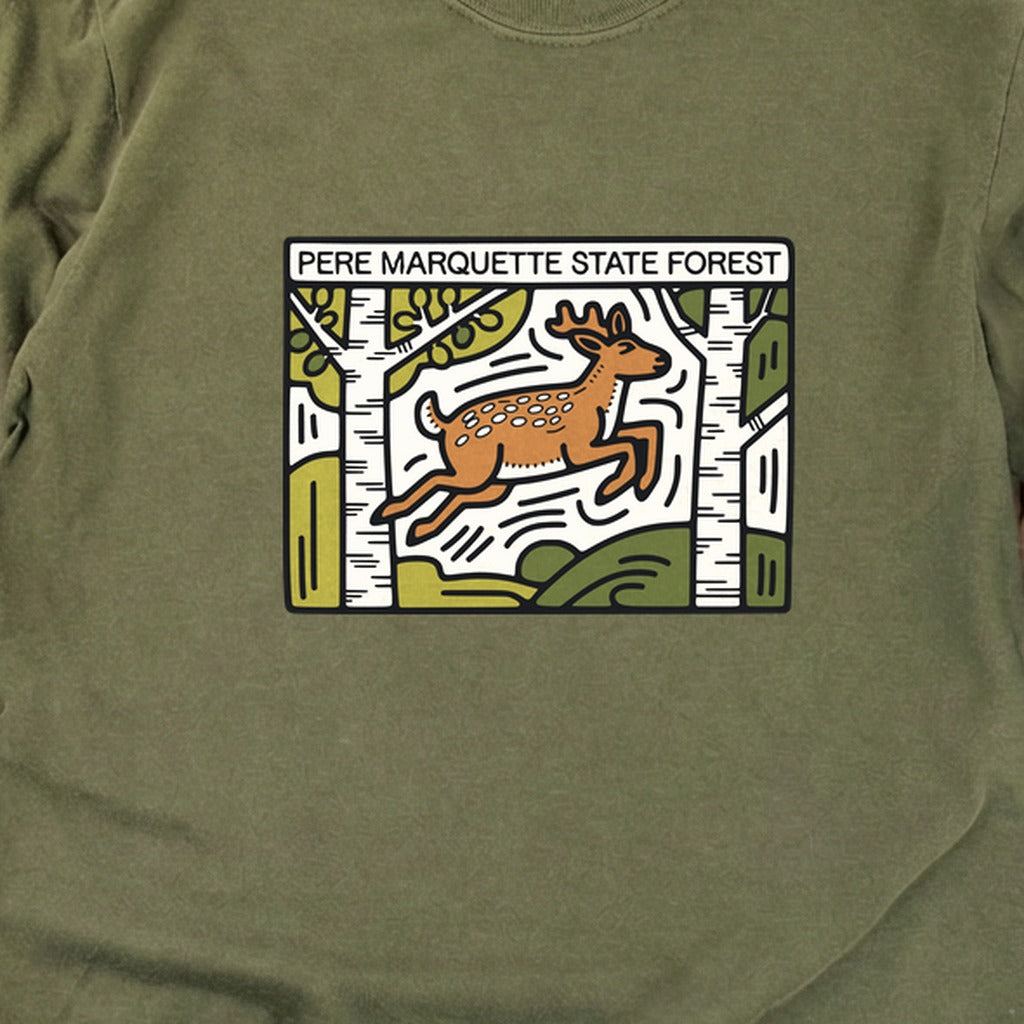 Pere Marquette State Forest Cotton Long Sleeve