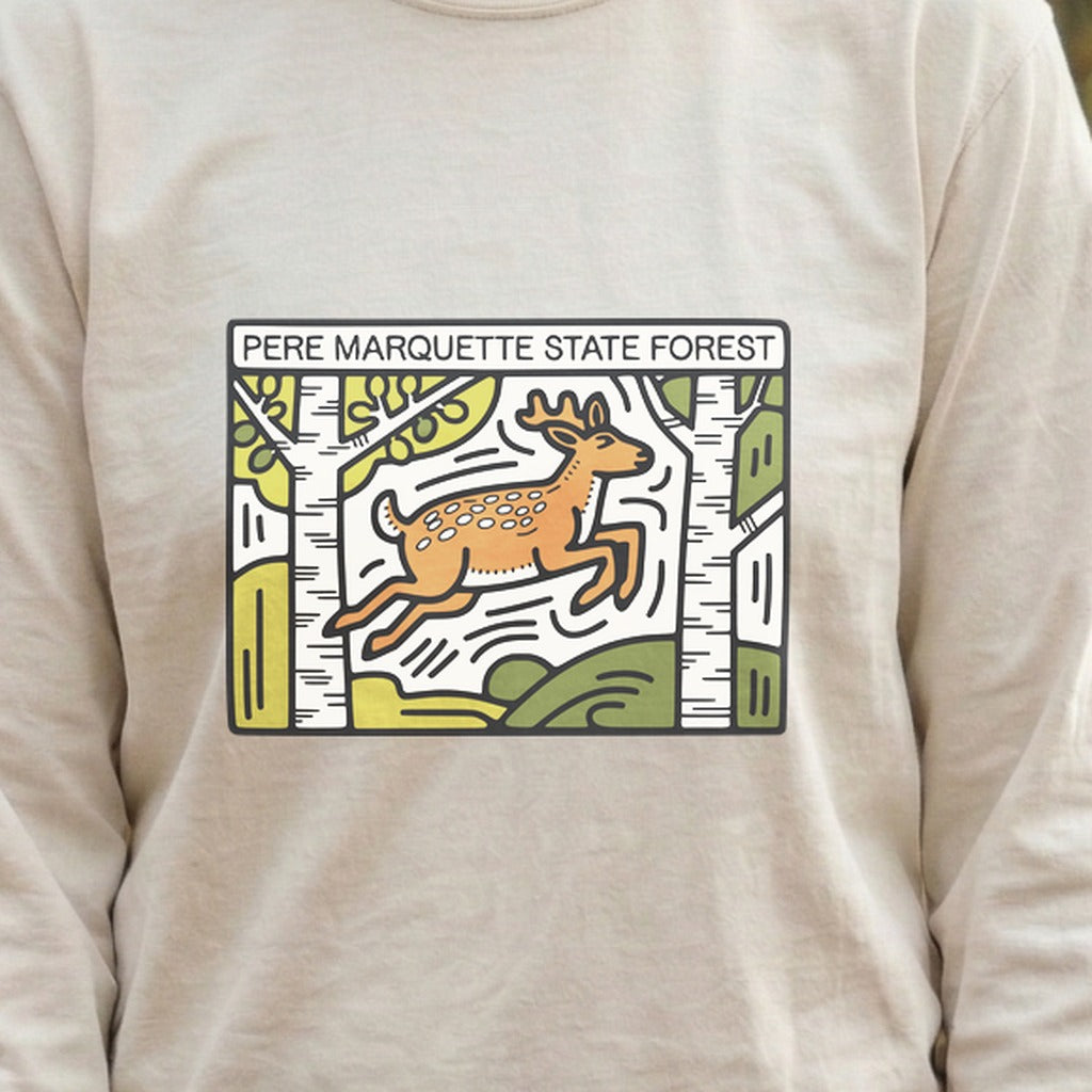 Pere Marquette State Forest Cotton Long Sleeve