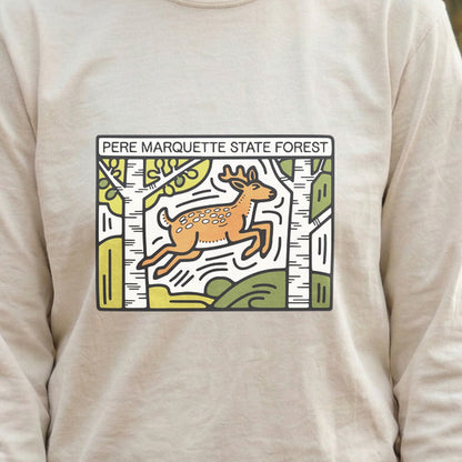 Pere Marquette State Forest Cotton Long Sleeve