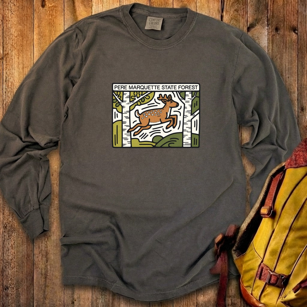 Pere Marquette State Forest Cotton Long Sleeve