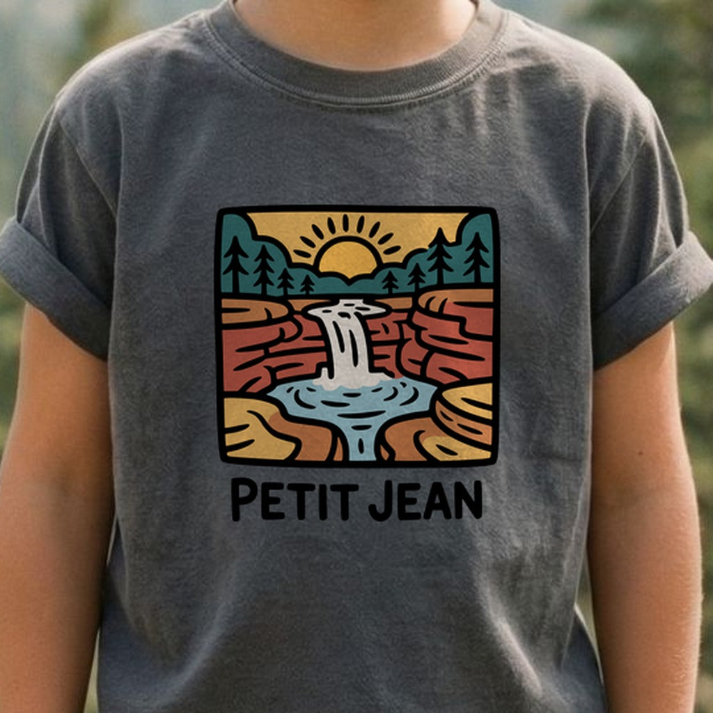 Petit Jean State Park Kids Cotton T-Shirt