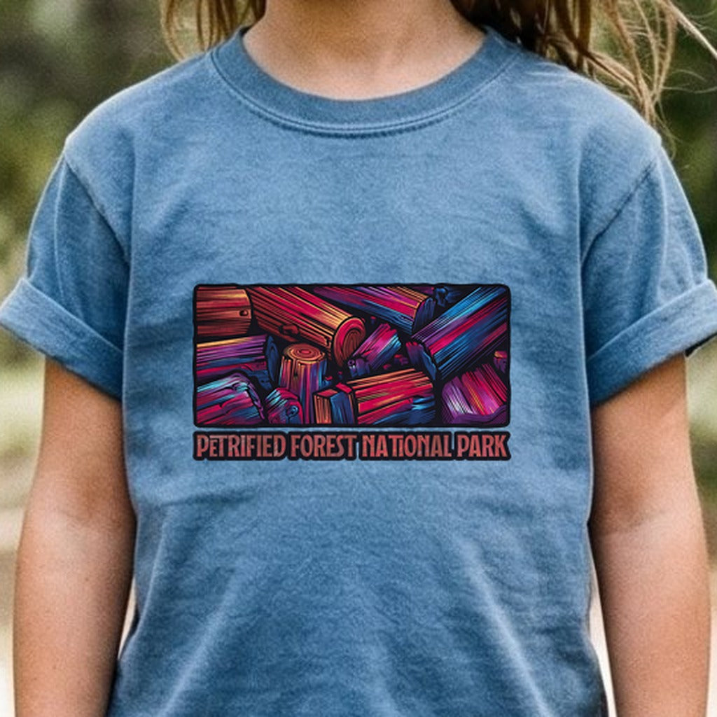 Petrified Forest National Park Kids Cotton T-Shirt