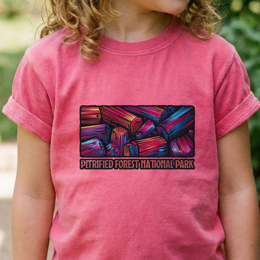 Petrified Forest National Park Kids Cotton T-Shirt