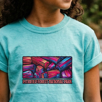 Petrified Forest National Park Kids Cotton T-Shirt