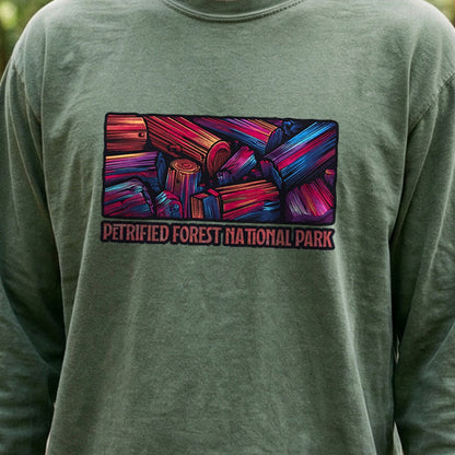 Petrified Forest National Park Cotton Long Sleeve