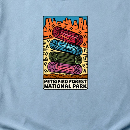 Petrified Forest National Park Logs Cotton T-Shirt