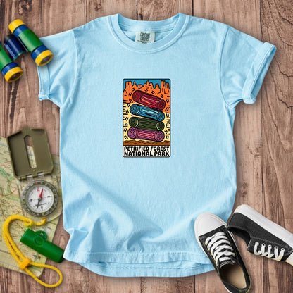 Petrified Forest National Park Logs Kids Cotton T-Shirt