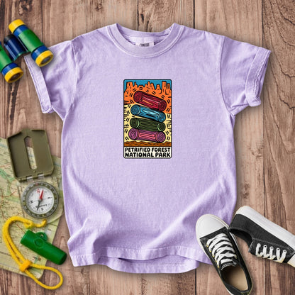 Petrified Forest National Park Logs Kids Cotton T-Shirt
