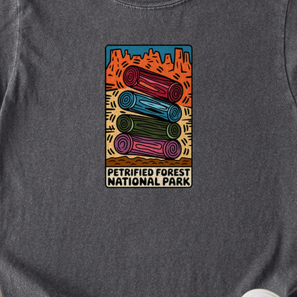 Petrified Forest National Park Logs Kids Cotton T-Shirt