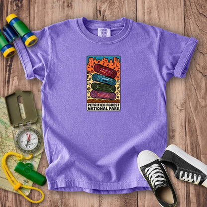 Petrified Forest National Park Logs Kids Cotton T-Shirt