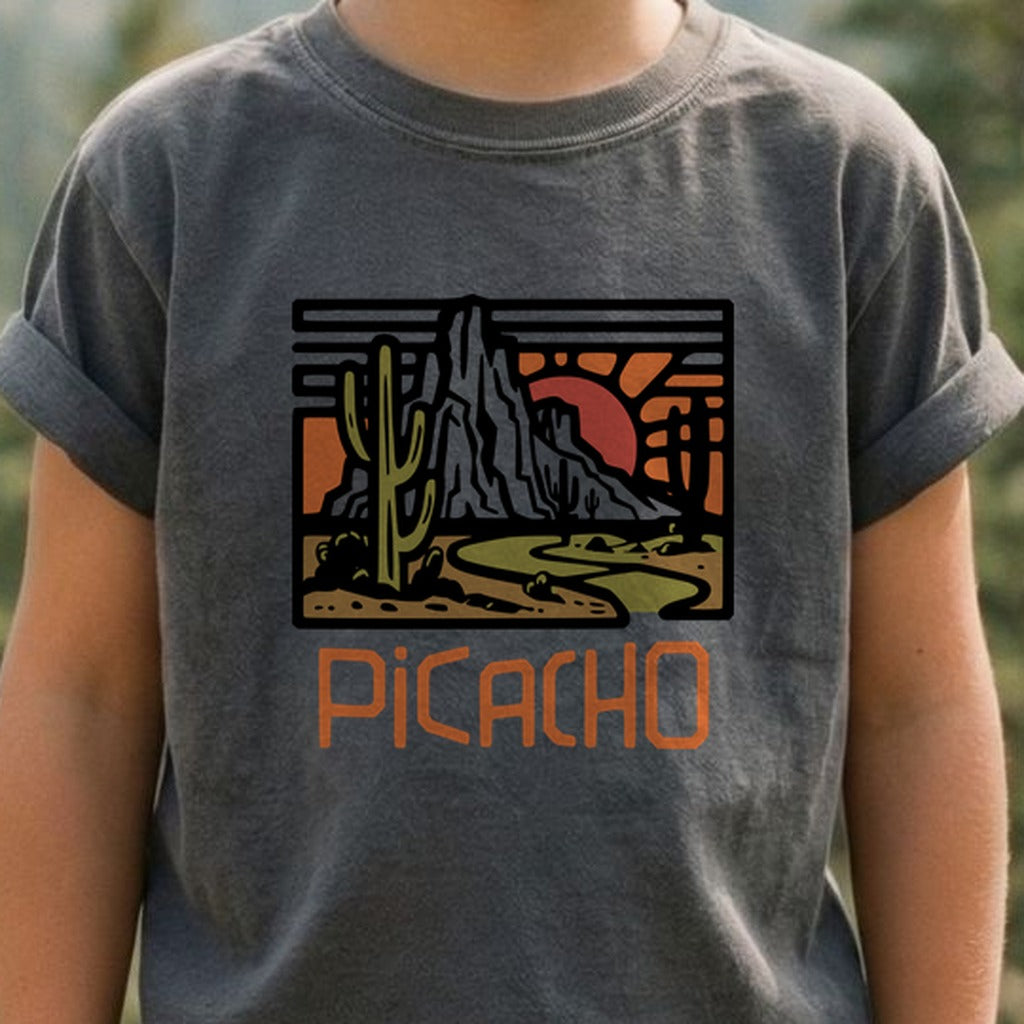 Picacho Peak State Park Kids Cotton T-Shirt