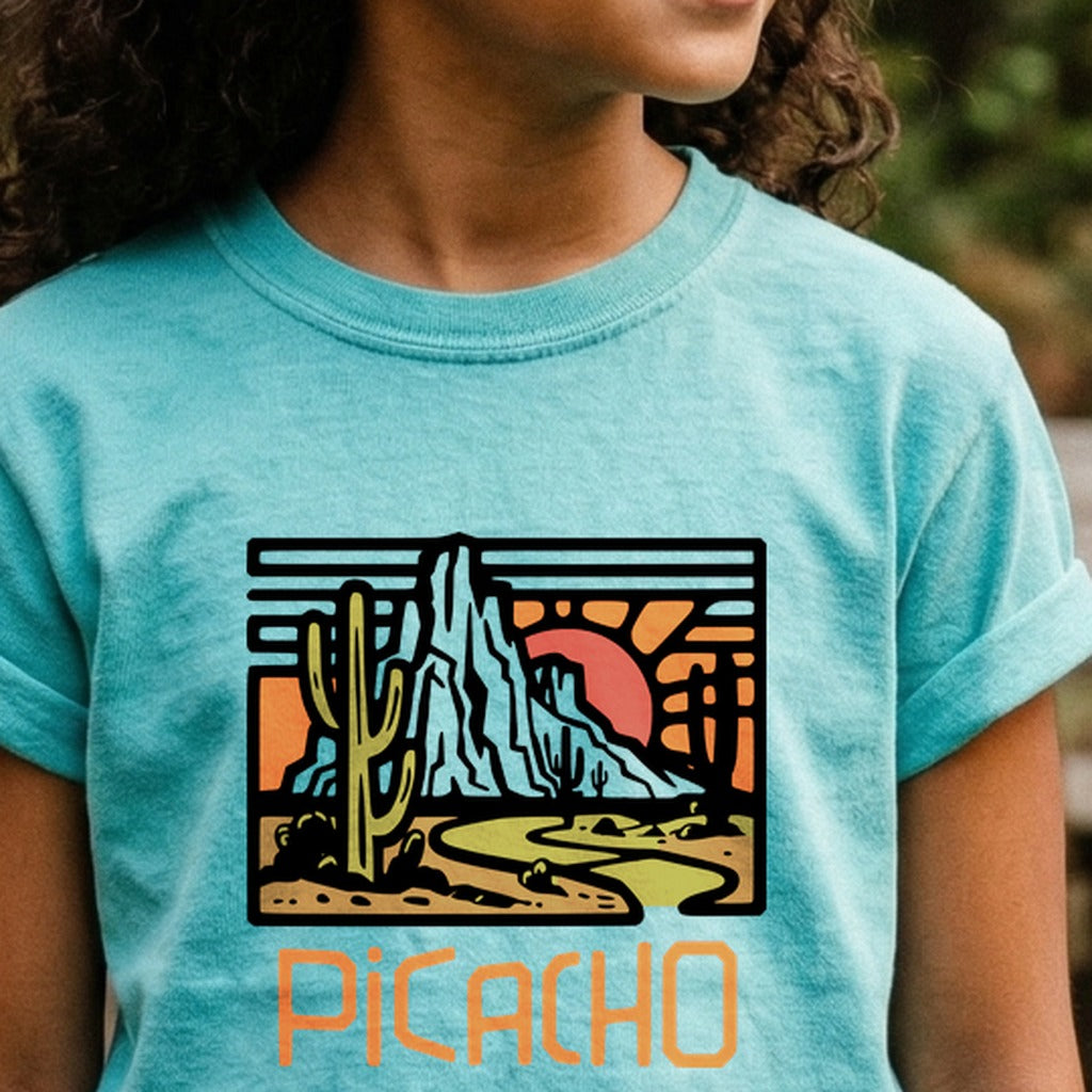 Picacho Peak State Park Kids Cotton T-Shirt