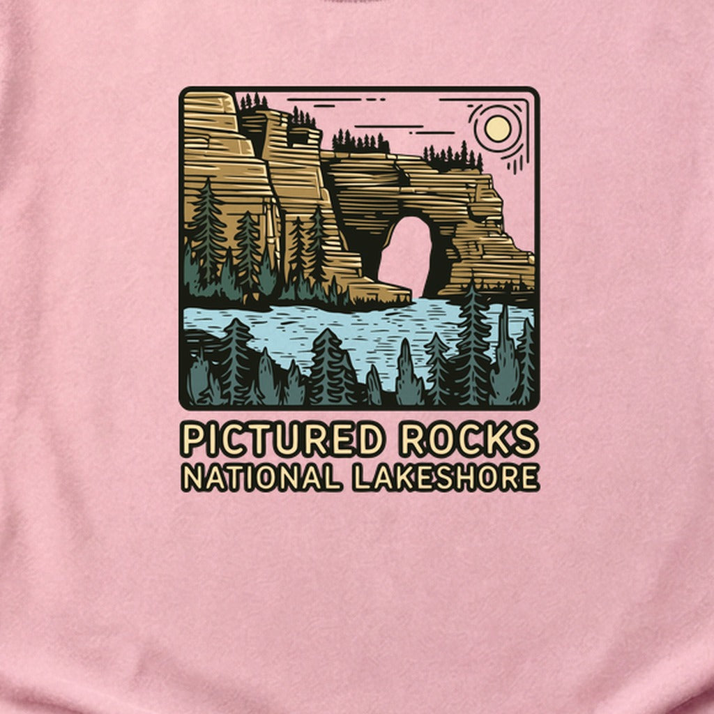 Pictured Rocks National Lakeshore Cotton T-Shirt