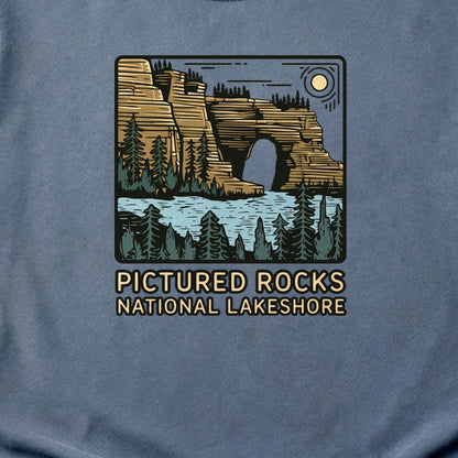 Pictured Rocks National Lakeshore Cotton T-Shirt