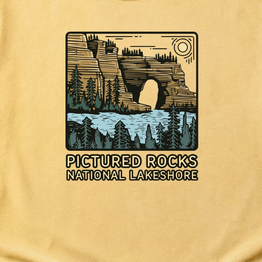 Pictured Rocks National Lakeshore Cotton T-Shirt