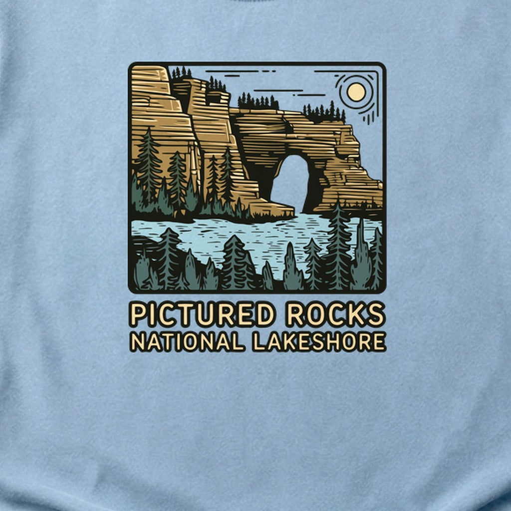 Pictured Rocks National Lakeshore Cotton T-Shirt