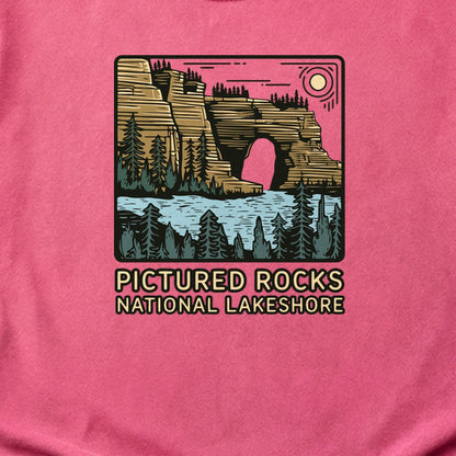 Pictured Rocks National Lakeshore Cotton T-Shirt