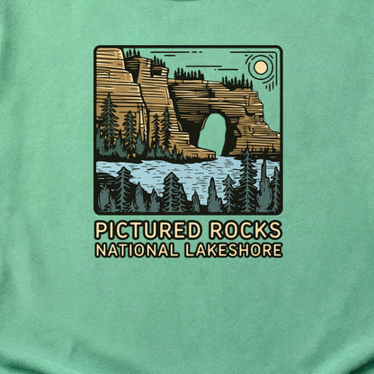 Pictured Rocks National Lakeshore Cotton T-Shirt