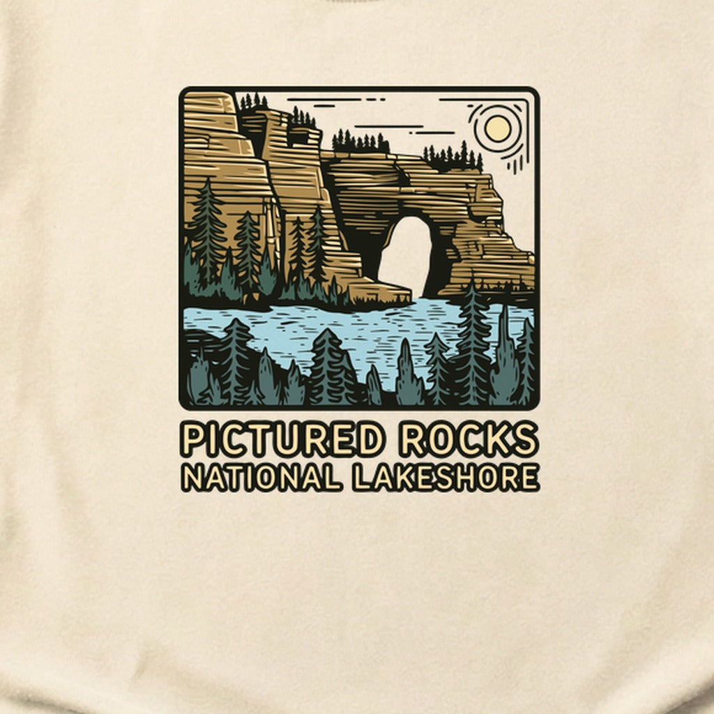 Pictured Rocks National Lakeshore Cotton T-Shirt