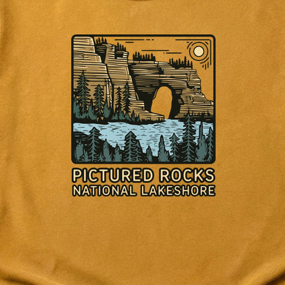 Pictured Rocks National Lakeshore Cotton T-Shirt