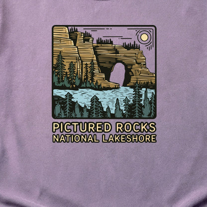 Pictured Rocks National Lakeshore Cotton T-Shirt