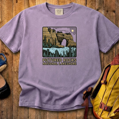 Pictured Rocks National Lakeshore Cotton T-Shirt