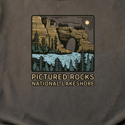 Pictured Rocks National Lakeshore Cotton T-Shirt
