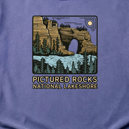 Pictured Rocks National Lakeshore Cotton T-Shirt