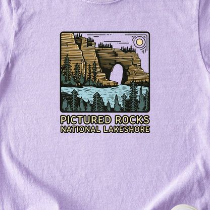 Pictured Rocks National Lakeshore Kids Cotton T-Shirt