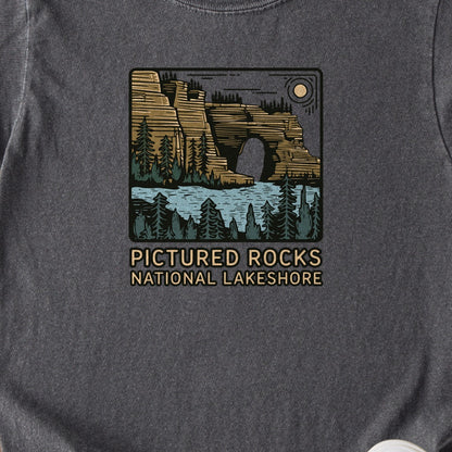 Pictured Rocks National Lakeshore Kids Cotton T-Shirt
