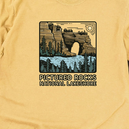 Pictured Rocks National Lakeshore Cotton Long Sleeve