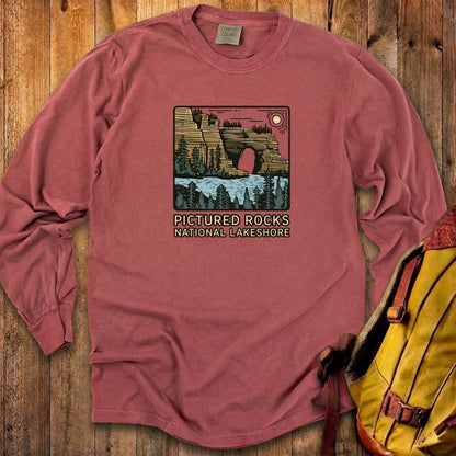 Pictured Rocks National Lakeshore Cotton Long Sleeve