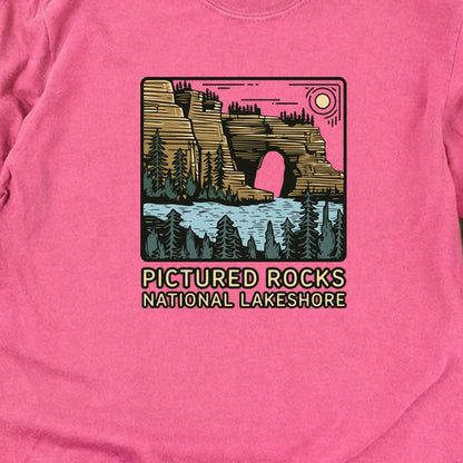 Pictured Rocks National Lakeshore Cotton Long Sleeve
