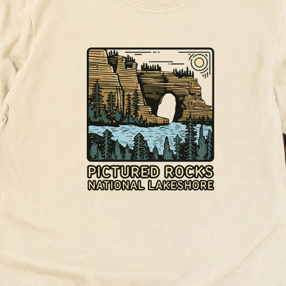 Pictured Rocks National Lakeshore Cotton Long Sleeve