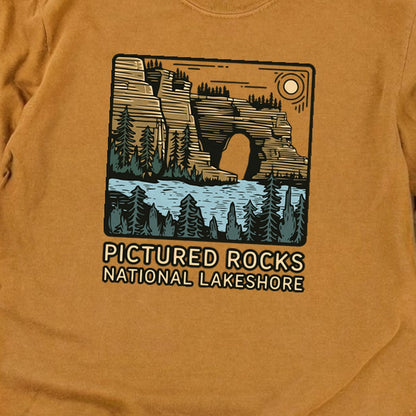 Pictured Rocks National Lakeshore Cotton Long Sleeve