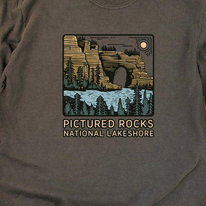 Pictured Rocks National Lakeshore Cotton Long Sleeve