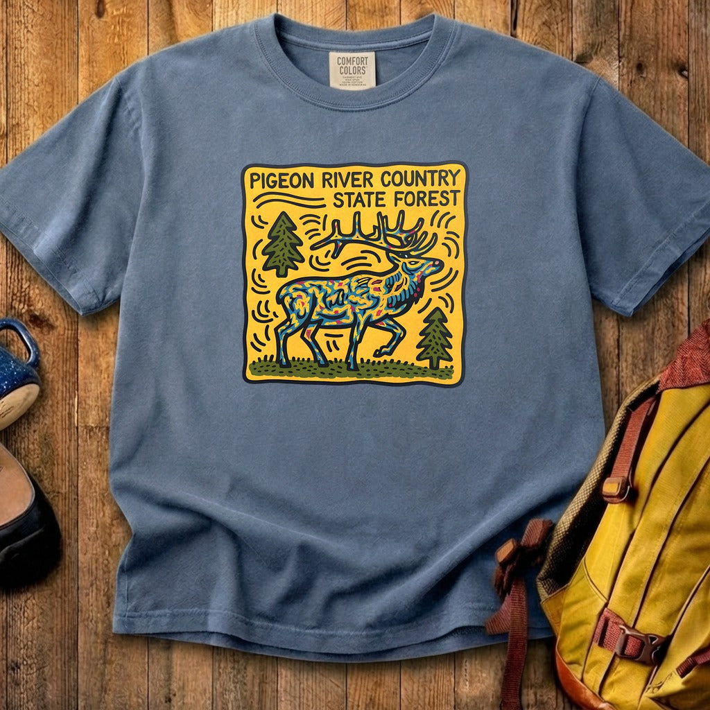 Pigeon River Country State Forest Cotton T-Shirt