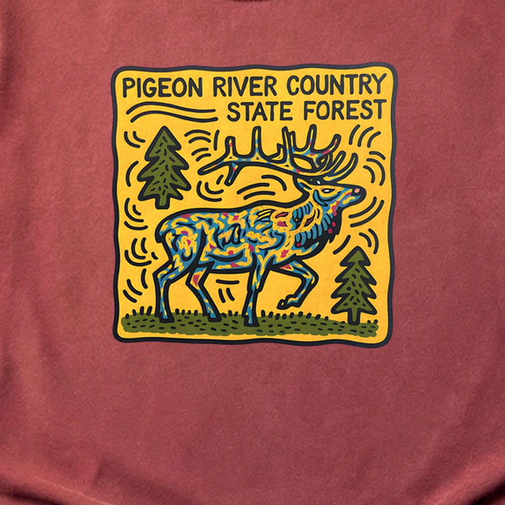 Pigeon River Country State Forest Cotton T-Shirt
