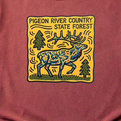 Pigeon River Country State Forest Cotton T-Shirt