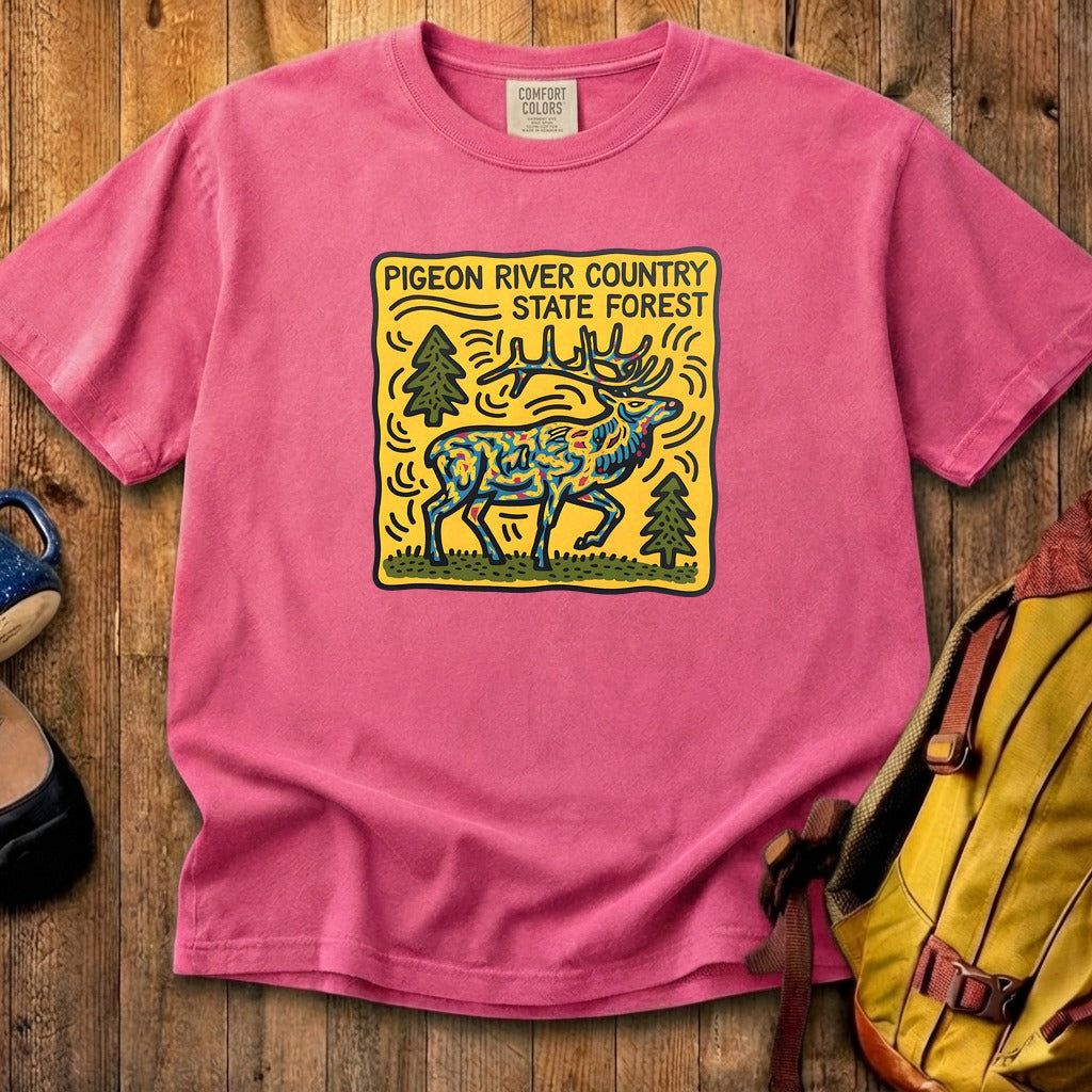 Pigeon River Country State Forest Cotton T-Shirt