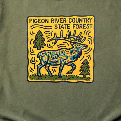 Pigeon River Country State Forest Cotton T-Shirt