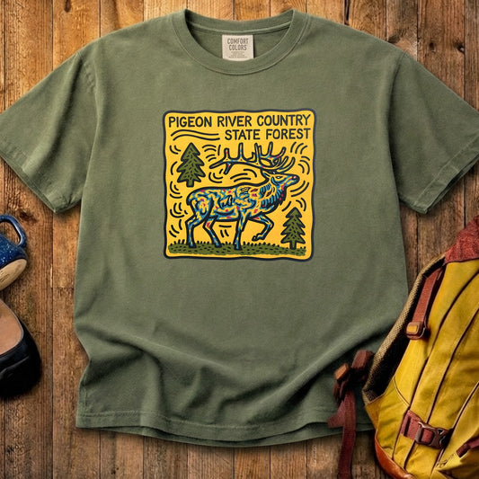 Pigeon River Country State Forest Cotton T-Shirt