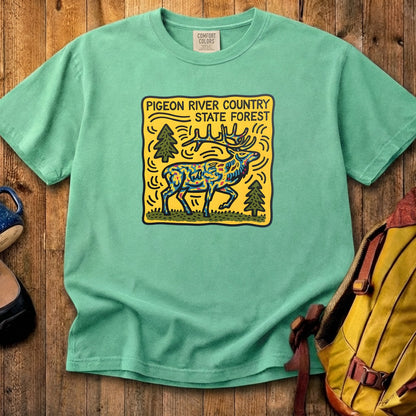 Pigeon River Country State Forest Cotton T-Shirt