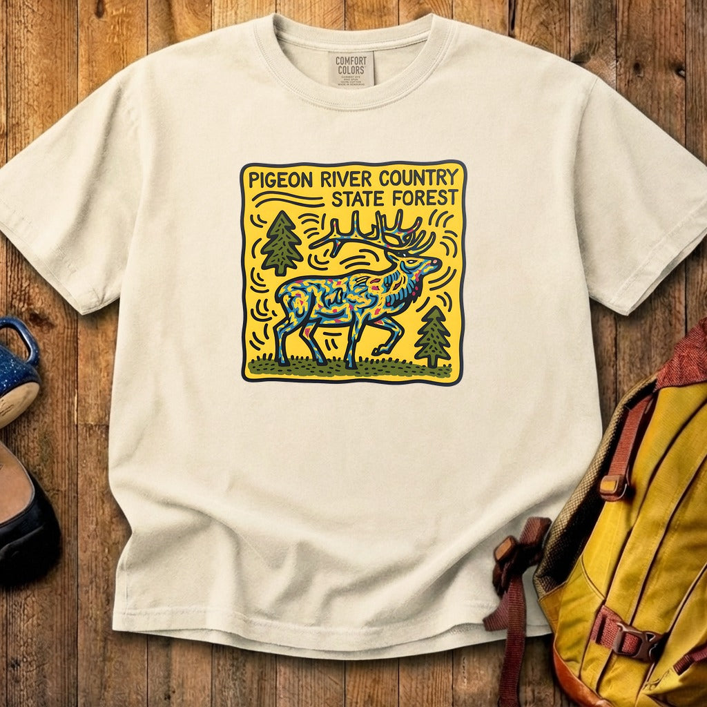 Pigeon River Country State Forest Cotton T-Shirt