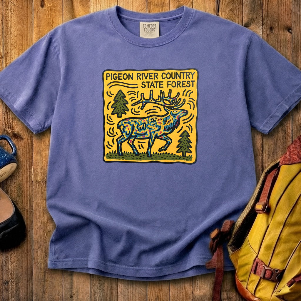 Pigeon River Country State Forest Cotton T-Shirt