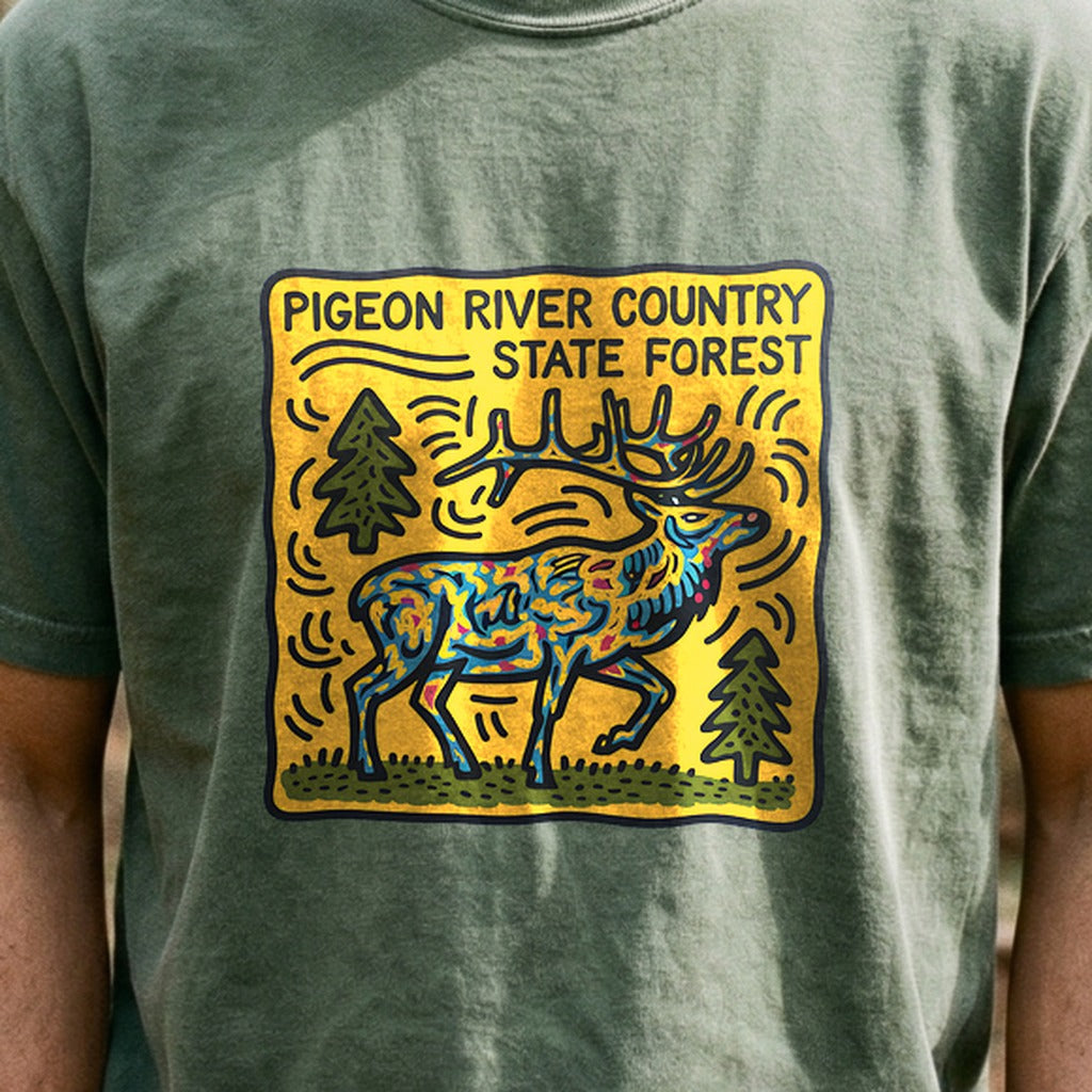 Pigeon River Country State Forest Cotton T-Shirt