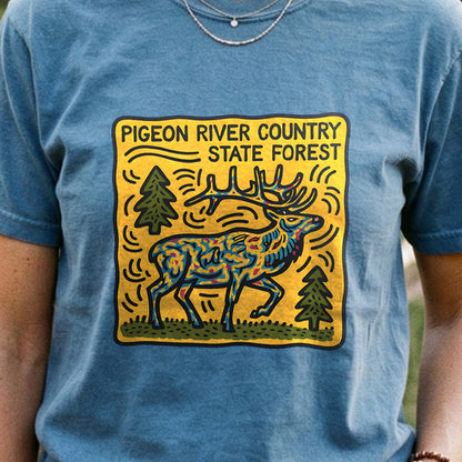 Pigeon River Country State Forest Cotton T-Shirt